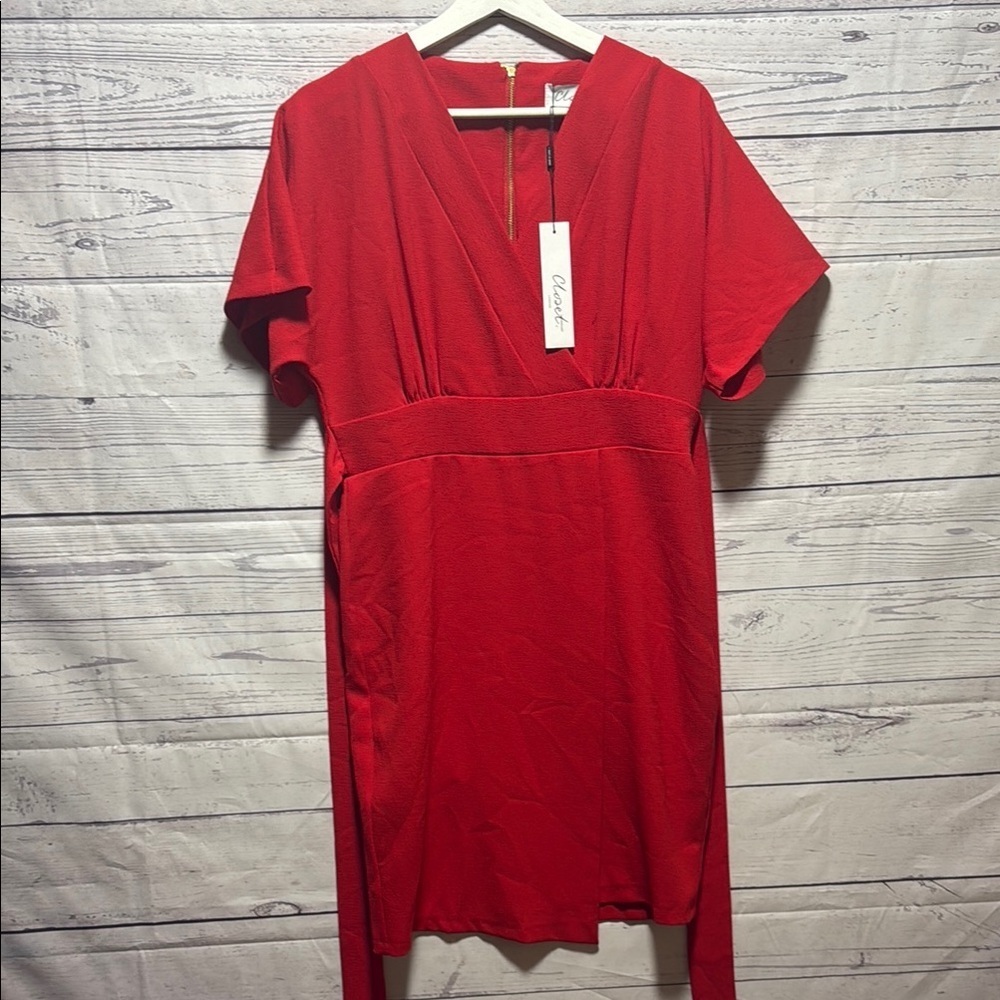 Closet Wrap Tie Back Kimono dress NWT